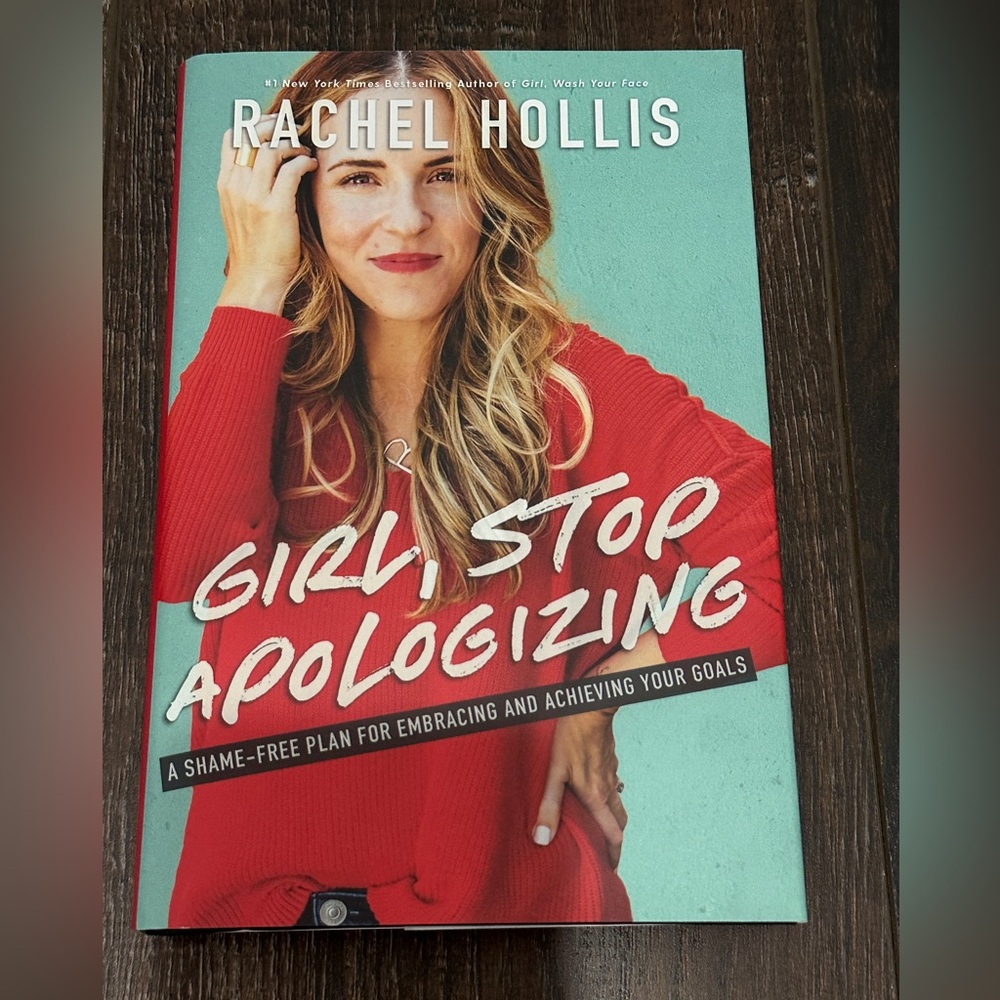 Girl, Stop Apologizing Book & Wash Your Face by Rachel Hollis